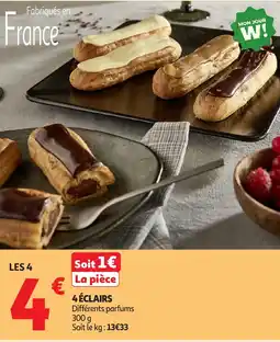 Auchan 4 éclairs offre