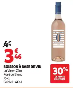 Auchan Boisson à base de vin offre