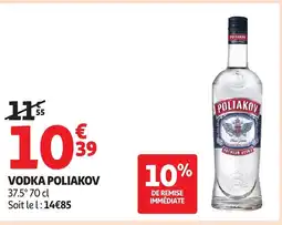 Auchan Vodka poliakov offre