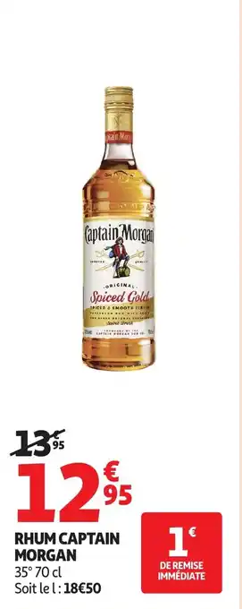 Auchan Rhum captain morgan offre