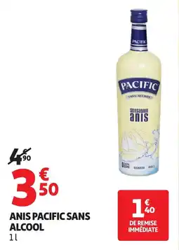 Auchan Anis pacific sans alcool offre