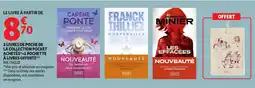 Auchan 2 livres de poche de la collection pocket achetés*=1 pochette à livres offerte offre
