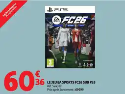 Auchan Le jeu ea sports fc26 sur ps5 offre