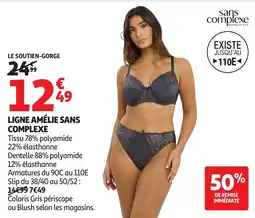 Auchan Ligne amélie sans complexe offre