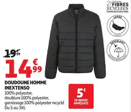 Auchan Doudoune homme inextenso offre
