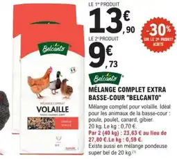 E.Leclerc Brico Mélange complet extra basse-cour belcanto offre