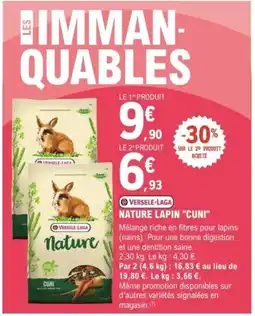 E.Leclerc Brico Nature lapin cuni offre