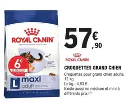E.Leclerc Brico Croquettes grand chien offre