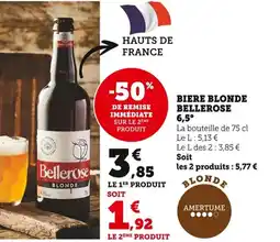 Bi1 Biere blonde bellerose 6,5° offre