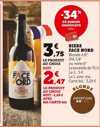 Bi1 Biere face nord offre