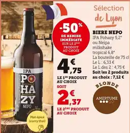 Bi1 Biere nepo offre