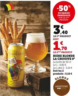 Bi1 Biere blonde la chouffe 8° offre