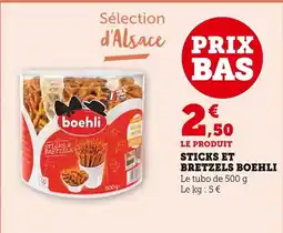 Bi1 Sticks et bretzels boehli offre