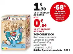 Bi1 Pop corn vico offre