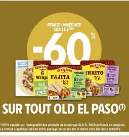 Intermarché Express OLD EL PASO Sur tout offre