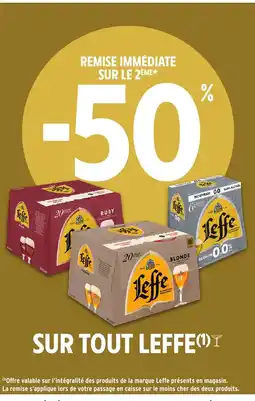 Intermarché Express LEFFE Sur tout offre