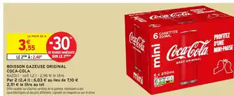 Intermarché Express COCA-COLA Boisson gazeuse original offre