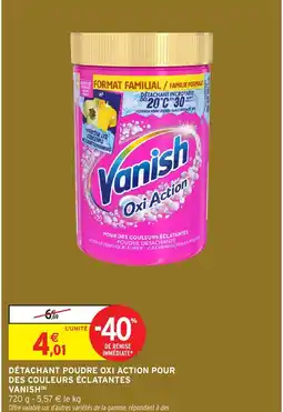 Intermarché Express VANISH Détachant poudre oxi action pour des couleurs éclatantes offre