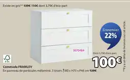 JYSK FRAMLEV Commode offre