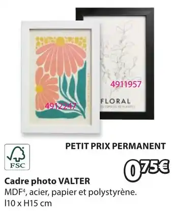 JYSK VALTER Cadre photo offre