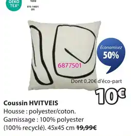 JYSK HVITVEIS Coussin offre