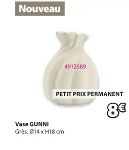 JYSK GUNNI Vase offre