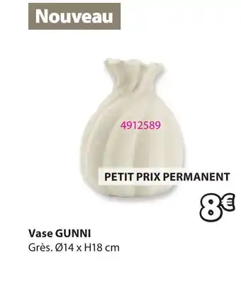 JYSK GUNNI Vase offre