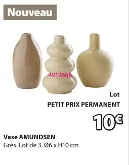 JYSK AMUNDSEN Vase offre