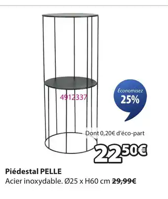 JYSK PELLE Piédestal offre