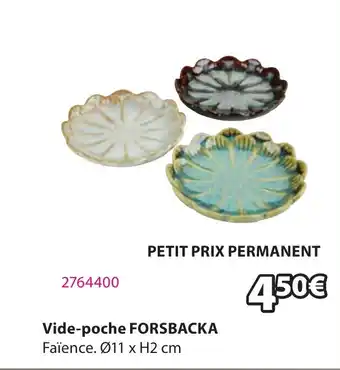 JYSK FORSBACKA Vide-poche offre