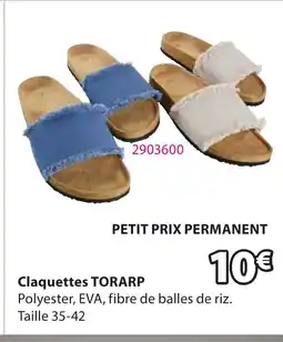 JYSK TORARP Claquettes offre
