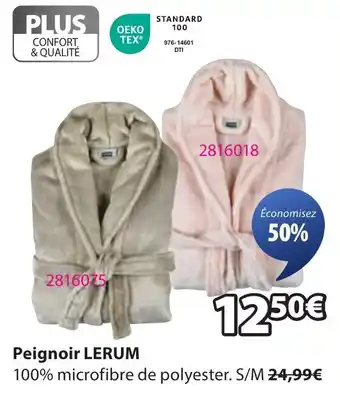 JYSK LERUM Peignoir offre