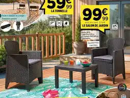 Centrakor Le salon de jardin offre