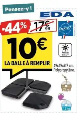 Centrakor La dalle à remplir offre