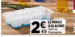 Centrakor Le moule à glaçons offre