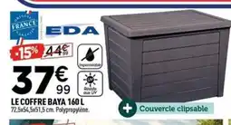 Centrakor EDA Le coffre baya offre