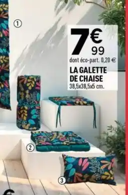 Centrakor La galette de chaise offre