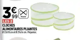 Centrakor Cloches alimentaires pliantes offre