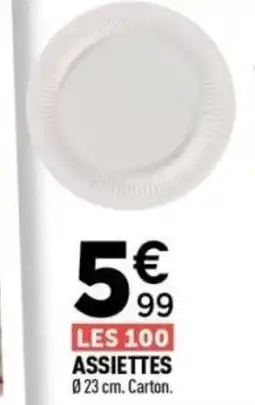 Centrakor Assiettes offre