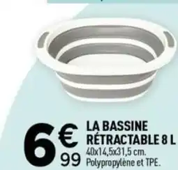 Centrakor La bassine rétractable offre
