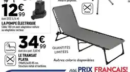 Centrakor Le transat playa offre