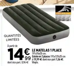 Centrakor Le matelas 1 place offre