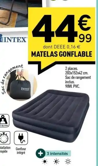 Centrakor INTEX Matelas gonflable offre