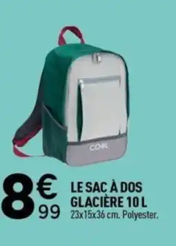 Centrakor Le sac à dos glacière offre