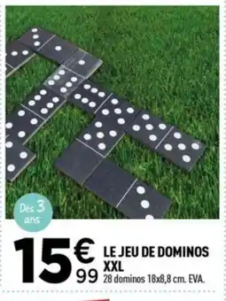 Centrakor Le jeu de dominos xxl offre