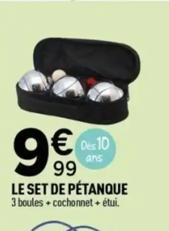 Centrakor Le set de pétanque offre