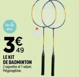 Centrakor Le kit de badminton offre