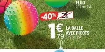 Centrakor La balle avec picots offre