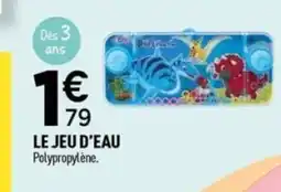 Centrakor Le jeu d'eau offre