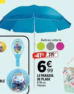 Centrakor Le parasol de plage offre